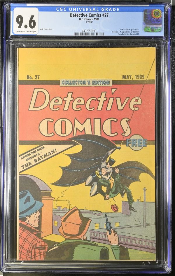 Image for Detective Comics #27 | CGC 9.6 | Universal