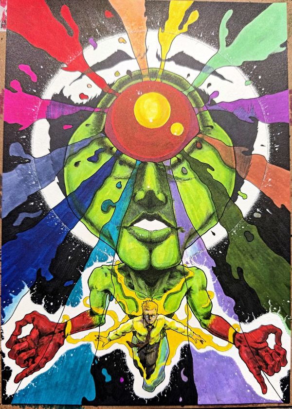 Image for absolute martian man hunter original art