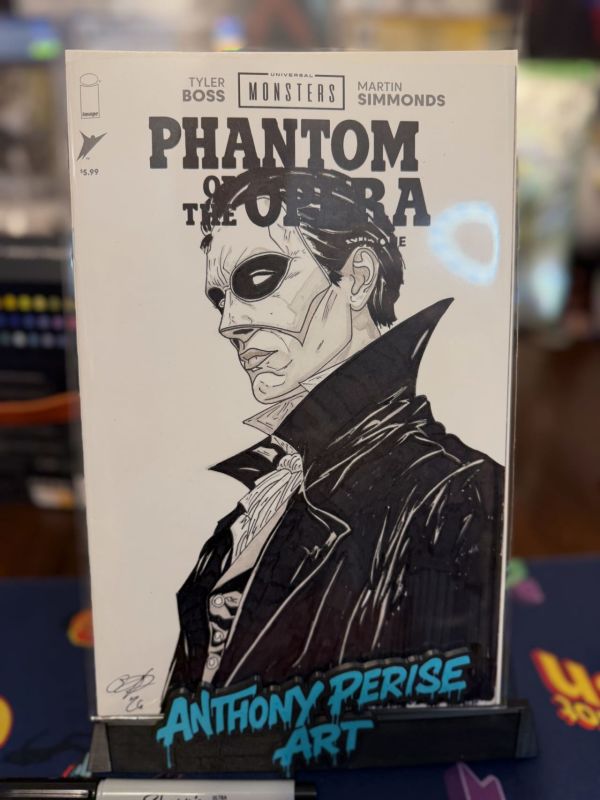 Image for Phantom of the Opera #1 Blank Variant Phantom of the Opera Sketch