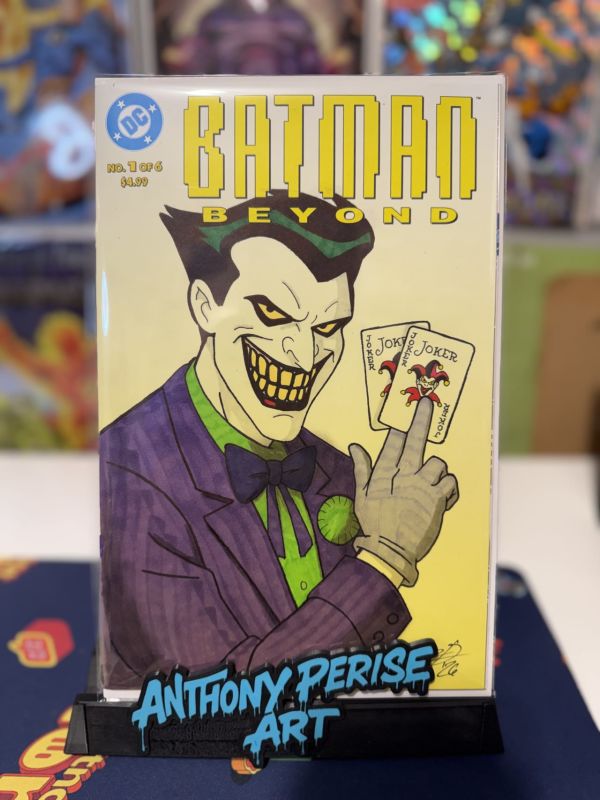 Image for Batman Beyond #1 Blank Variant Joker Sketch