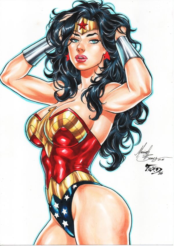 Image for Wonder Woman Pin Up 9x12