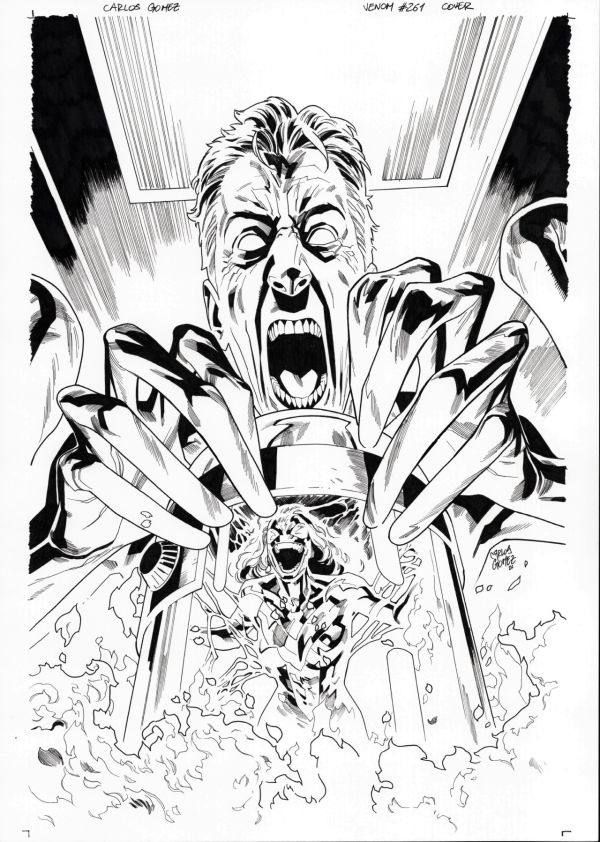Image for Venom 261 Cover Art featuring Reed Richards - Carlos Gómez