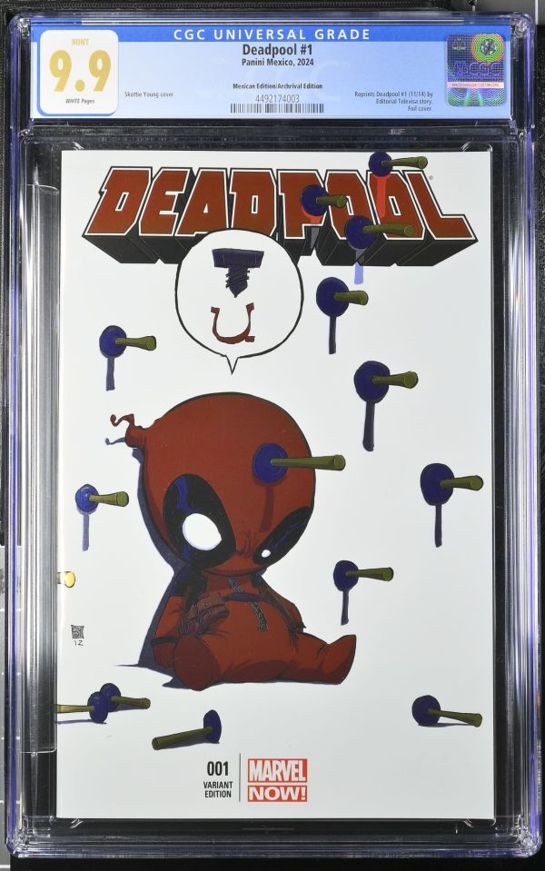 Image for Deadpool #1 Mexican Edition CGC 9.9