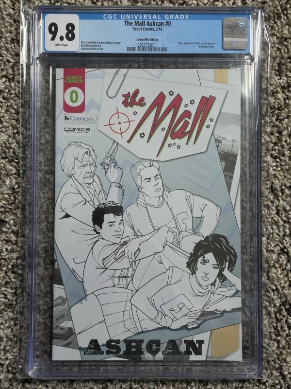 Image for The Mall Ashcan #0 ComicsPRO Edition CGC 9.8