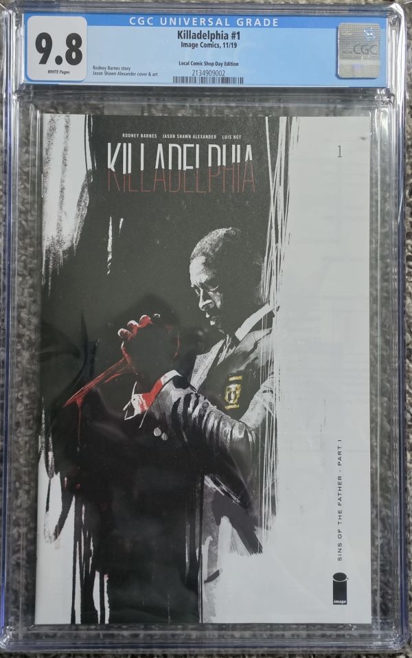 Image for Killadelphia #1 Local Comic Shop Day Edition CGC 9.8