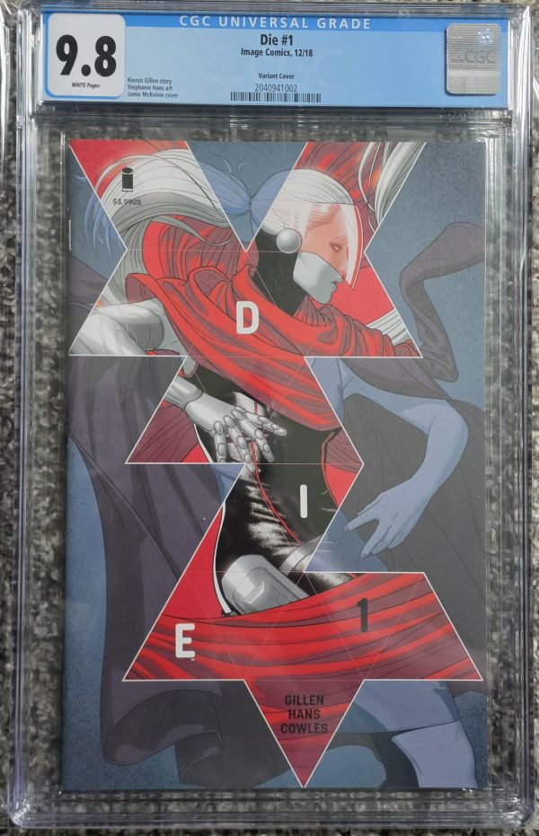 Image for Die #1 Variant Cover CGC 9.8