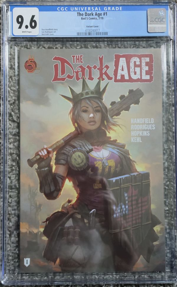 Image for The Dark Age #1 Variant Cover CGC 9.6