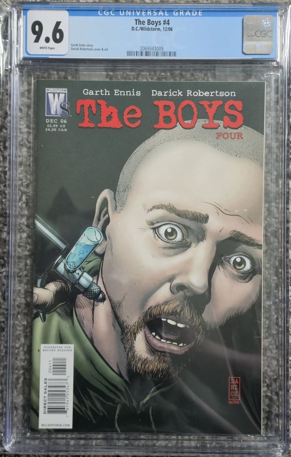 Image for The Boys #4 CGC 9.6
