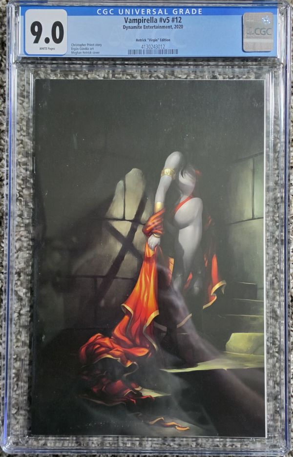 Image for Vampirella #12 Hetrick Virgin Edition CGC 9.0