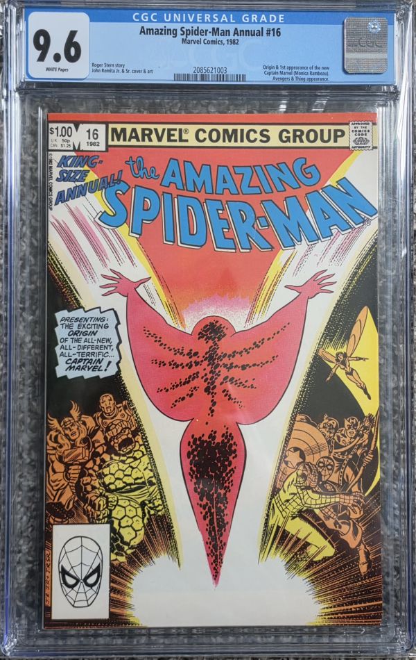 Image for Amazing Spider-Man Annual #16 CGC 9.6