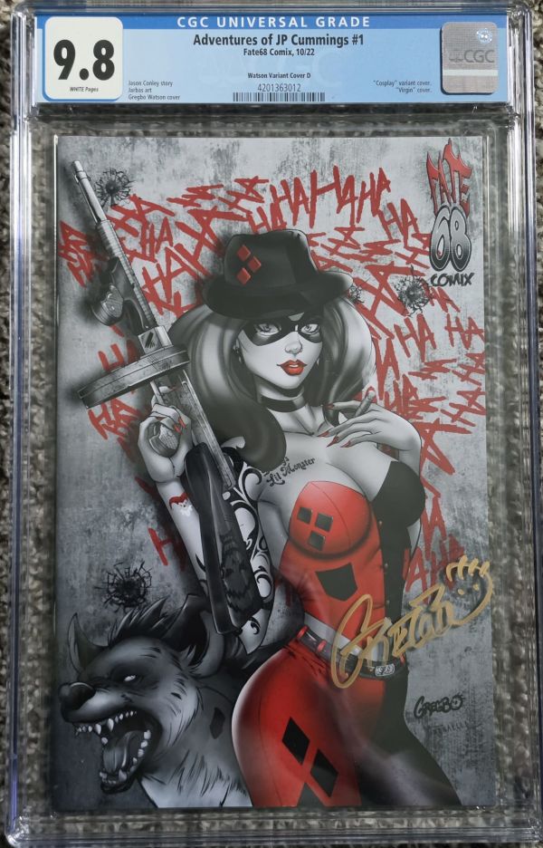 Image for Adventures of JP Cummings #1 Watson Variant Cover D CGC 9.8