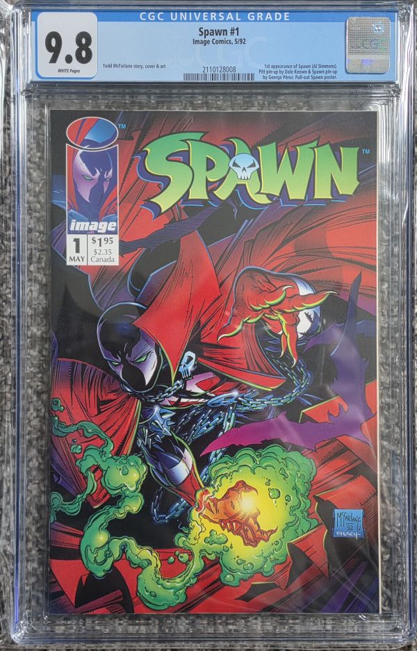 Image for Spawn #1 CGC 9.8