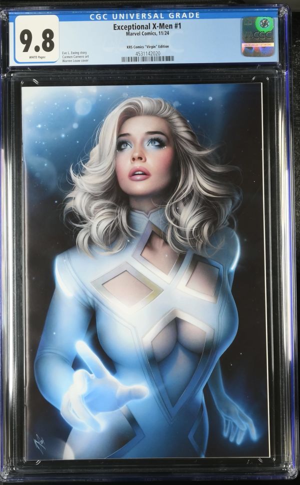 Image for Exceptional X-Men #1 KRS Comics Virgin Edition CGC 9.8