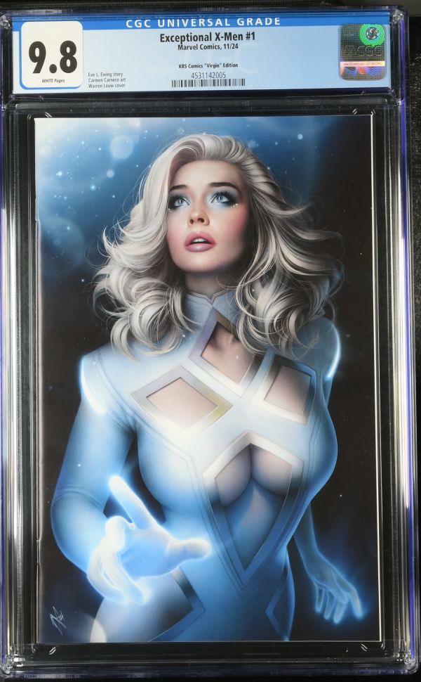 Image for Exceptional X-Men #1 KRS Comics Virgin Edition CGC 9.8