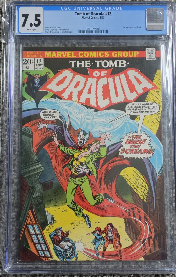 Image for Tomb of Dracula #12 CGC 7.5