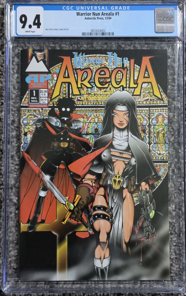 Image for Warrior Nun Areala #1 CGC 9.4