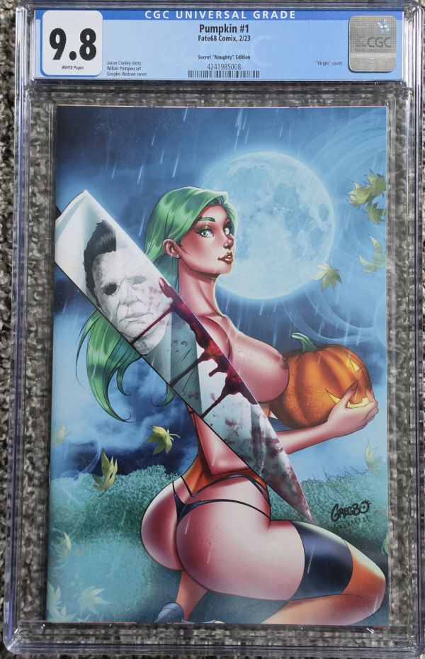 Image for Pumpkin #1 CGC 9.8 Secret 'Naughty' Edition