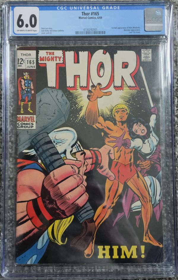 Image for Thor #165 CGC 6.0