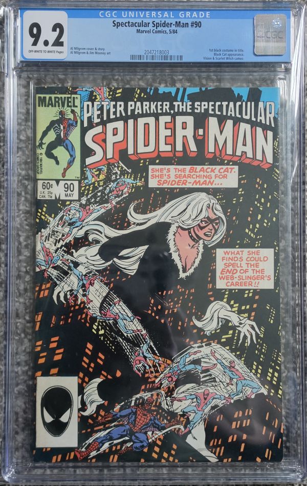 Image for Spectacular Spider-Man #90 CGC 9.2