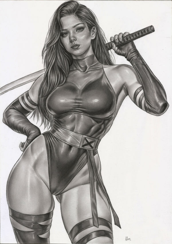 Image for Psylocke Pin Up