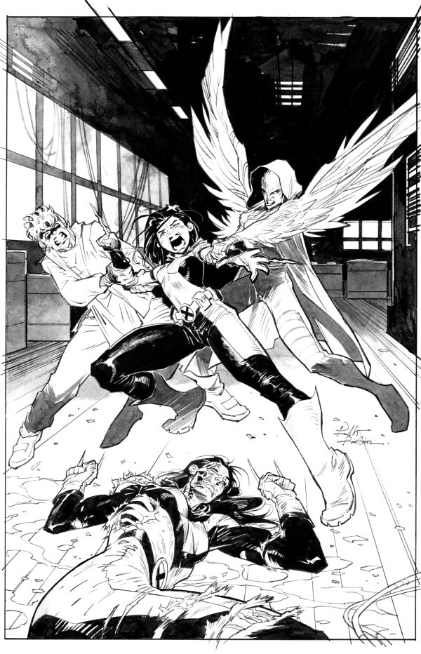 Image for Generation X-23 #3 (2026) - Laura Kinney Wolverine Cover ArtA3 Original pen and ink art - PARTHA PRATIM SARKAR