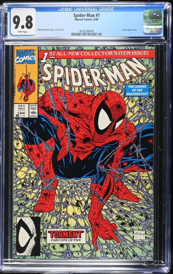 Image for Spider-Man #1 CGC 9.8