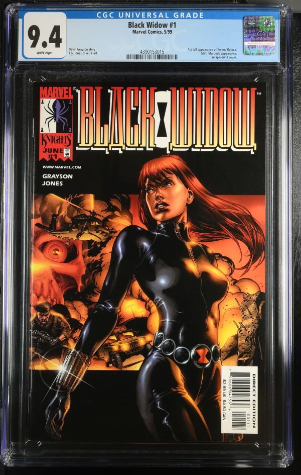 Image for Black Widow #1 CGC 9.4