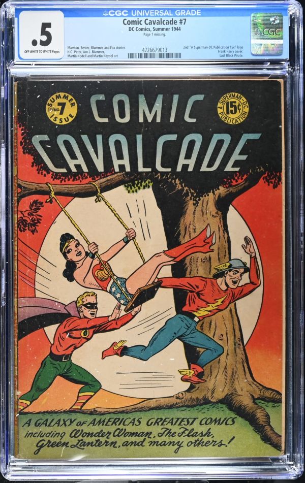 Image for Comic Cavalcade #7 CGC 0.5