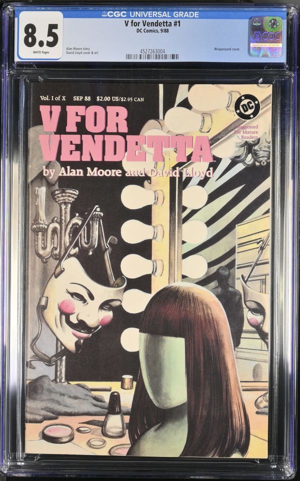 Image for V for Vendetta #1 CGC 8.5