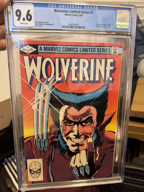Image for Wolverine Limited Series #1 CGC 9.6