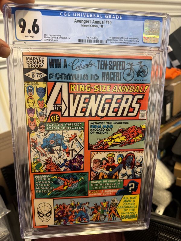 Image for Avengers Annual #10 CGC 9.6