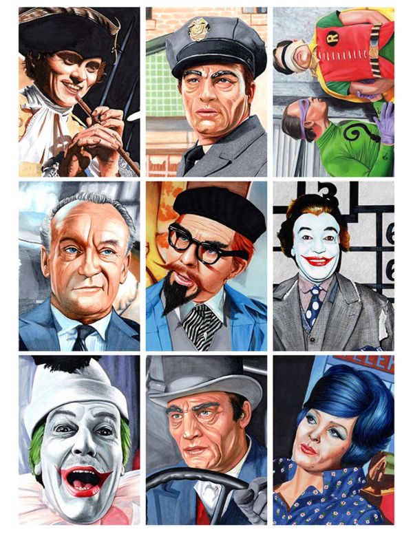 Image for Batman 1966 TV Series Character Portrait Art