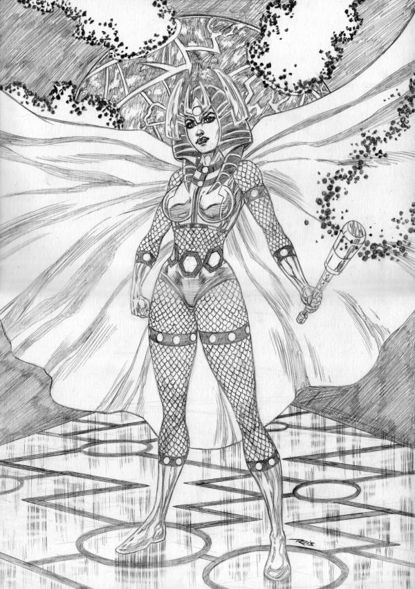 Image for  BIG BARDA - By Adilson Reisart -  CANSON paper 300G - 11x17