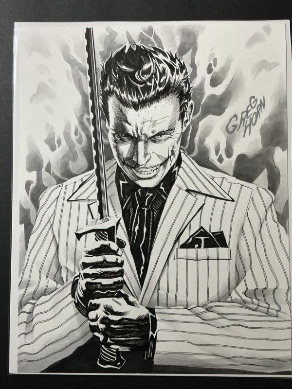 Image for Joker with Katana by Greg Horn