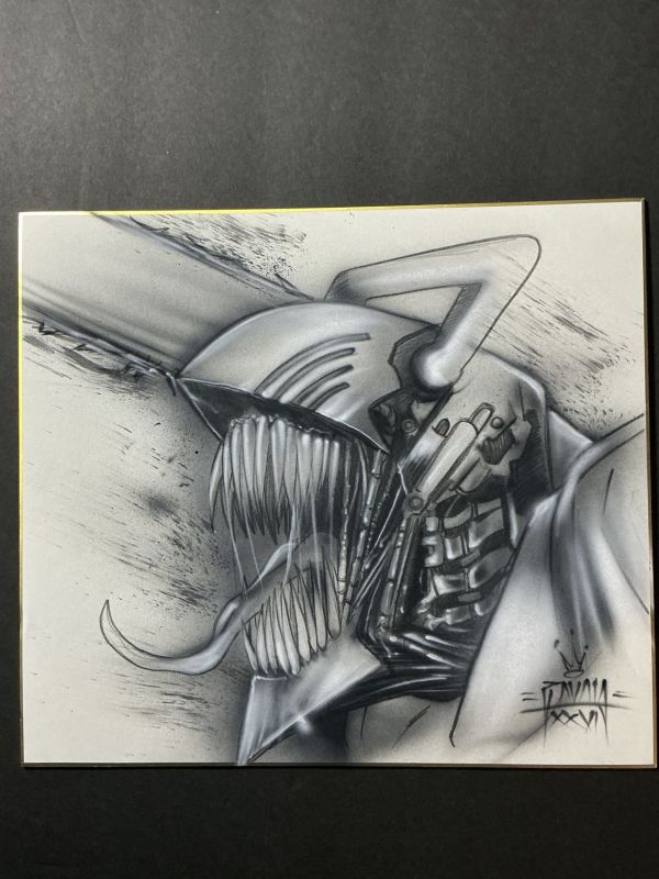 Image for Chainsaw Man Shikishi Board by Martin Zavala