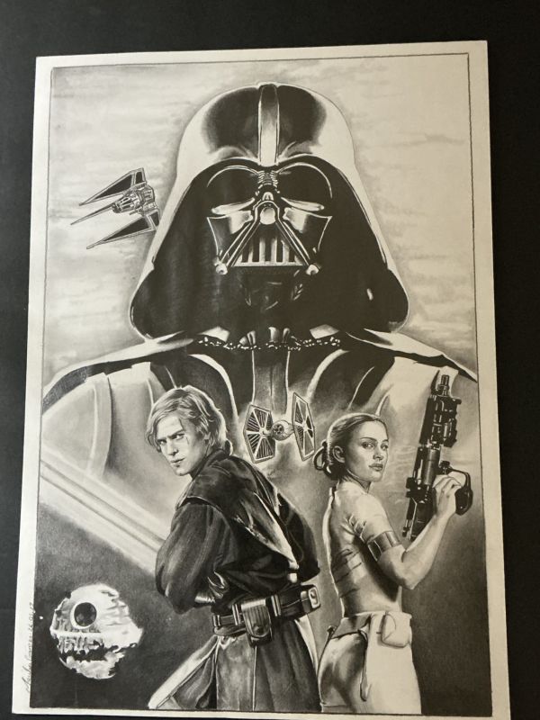 Image for Star Wars Illustration by Mari Oliver