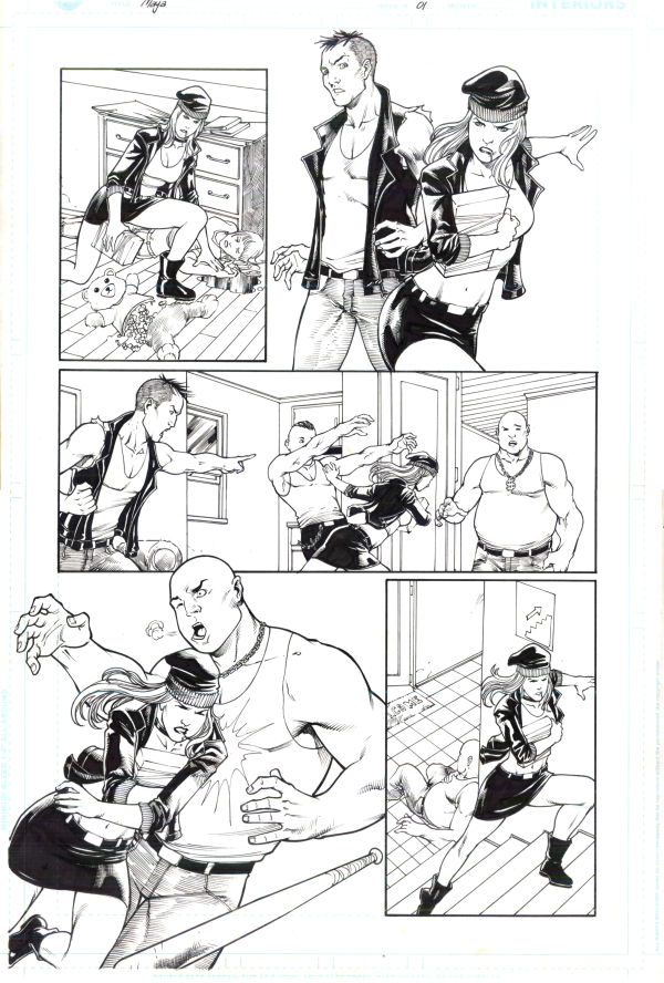Image for Maya #01 Original Art Page: 12