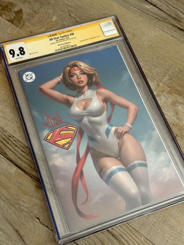 Image for All-Star Comics #58 CGC 9.8 Signed and Remarked by Will Jack
