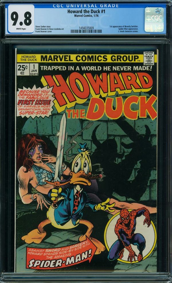 Image for Howard the Duck #1 CGC 9.8