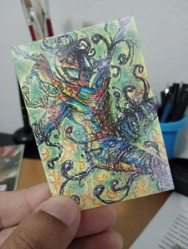 Image for SPIDERMAN PSC ( Personal Sketch Card )