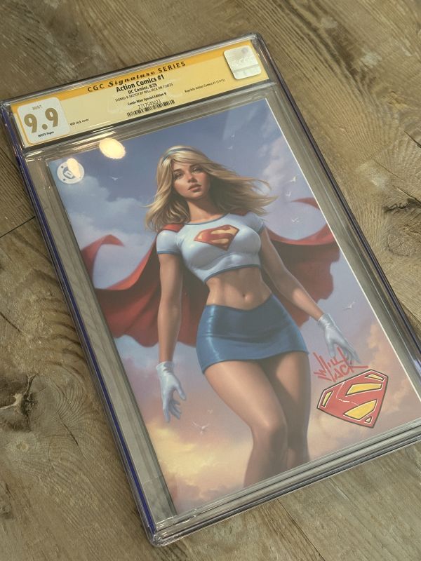 Image for Action Comics #1 CGC 9.9 Signed by Will Jack