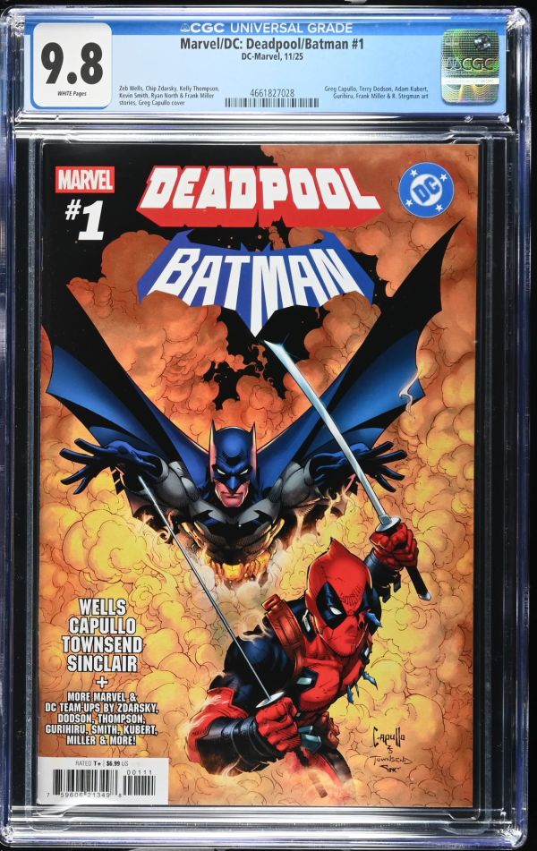 Image for Deadpool/Batman #1 CGC 9.8