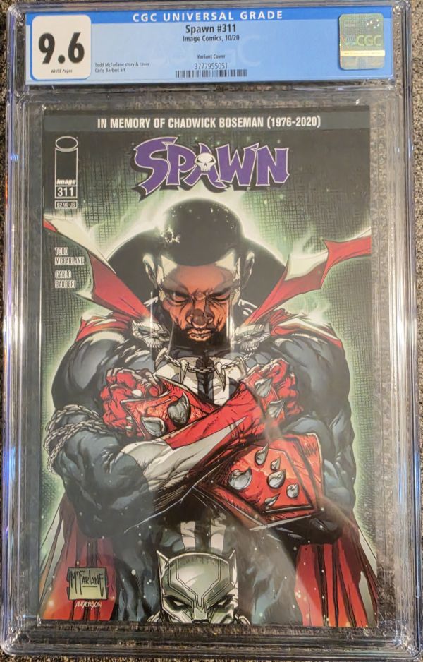 Image for Spawn #311 Variant Cover CGC 9.6