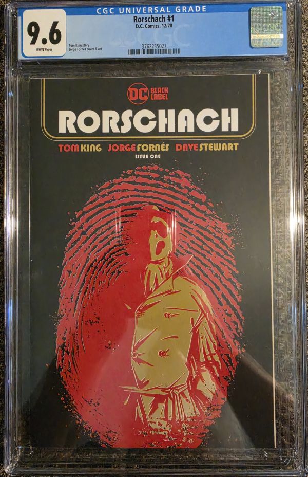 Image for Rorschach #1 CGC 9.6