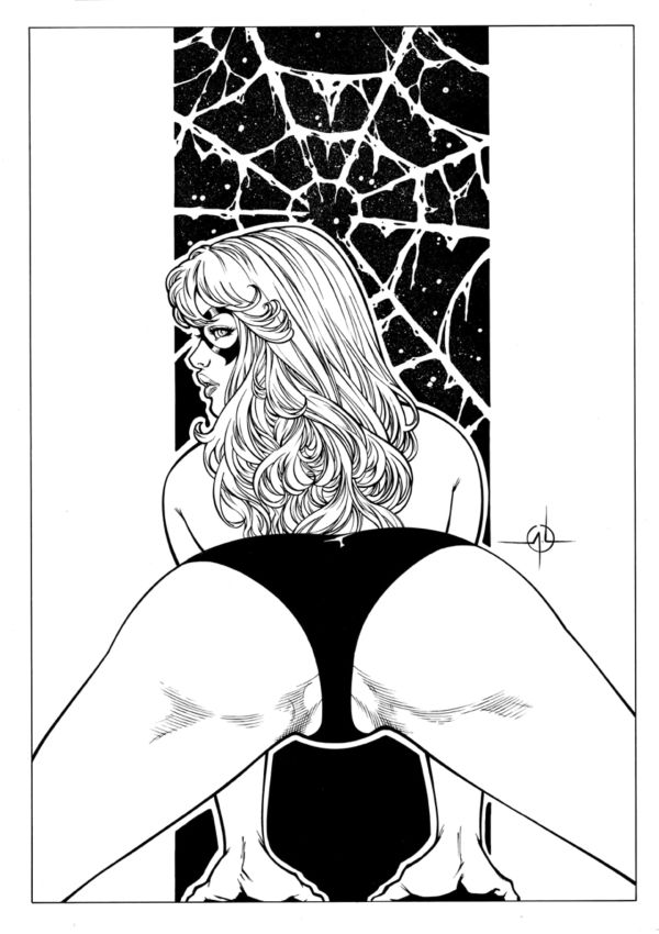 Image for Pin-Up Black Cat - NSFW