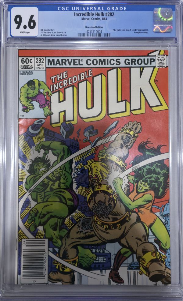 Image for Incredible Hulk #282 CGC 9.6