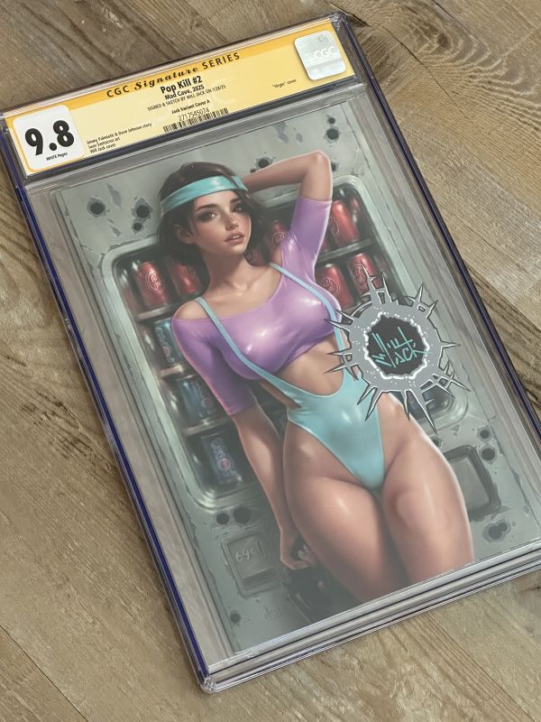 Image for CGC 9.8 Pop Kill #2 signed and Remarked by Will Jack