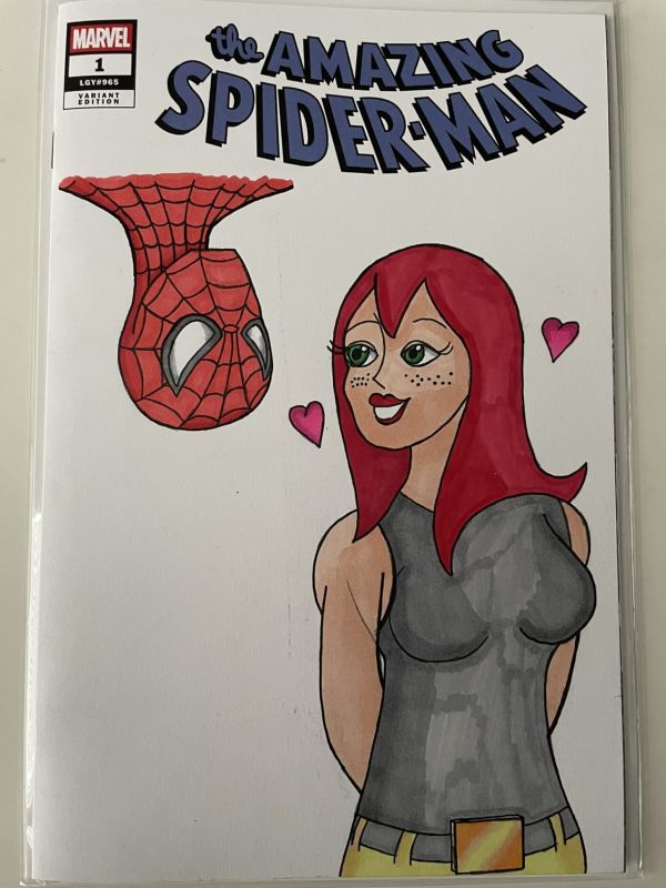 Image for The Amazing Spider-Man Blank Cover by Jacob Wilcox