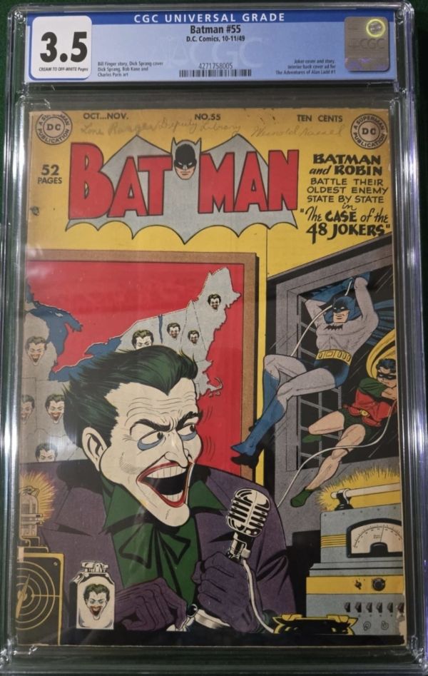 Image for Batman #55 CGC 3.5