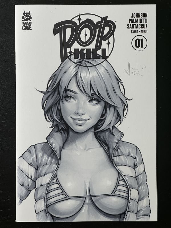 Image for Pop Kill #1 Sketch Cover by Will Jack